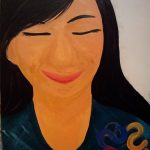 里歐心裡畫作品《自畫像》